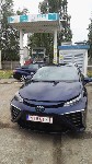 Toyota Mirai  в заправочной водородной станции в Нератовице