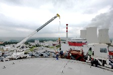  Checking of pre-tension wire ropes of the reactor containment at Temelín NPP